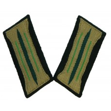 Петлицы общевойсковые образца 1938 года на китель М36, Вермахт.